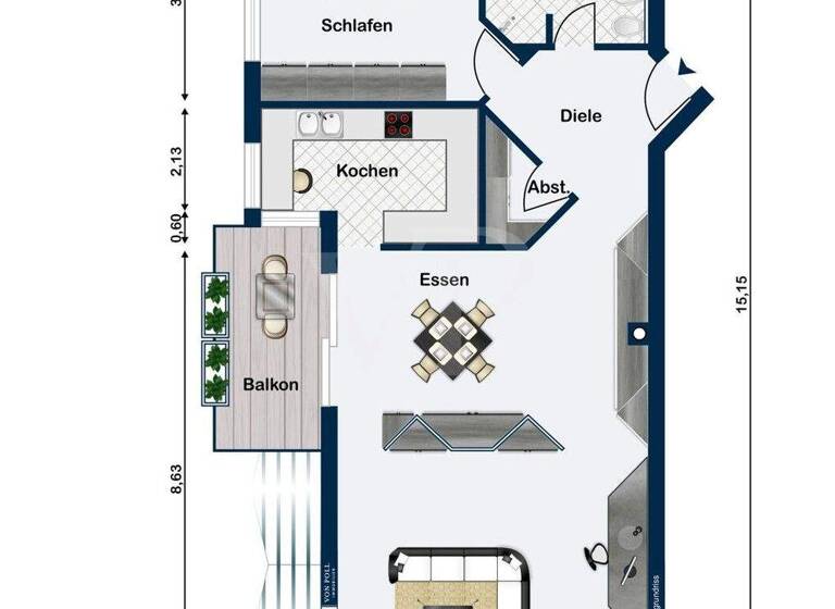 Wohnung zum Kauf 300.000 € 2 Zimmer 111,3 m² 1. Geschoss Mainaschaff 63814