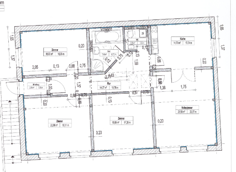WG-Zimmer zur Miete 894 € 5 Zimmer 127,7 m² 1 Geschosse frei ab 01.06.2026 Erfurter Str. 2 Sangerhausen 06526