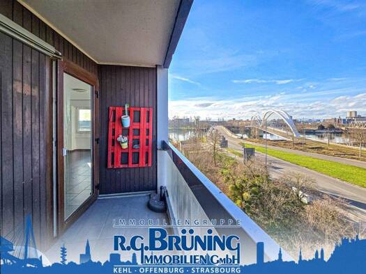 Wohnung zur Miete 860 € 3 Zimmer 86 m² 3. Geschoss frei ab sofort Kehl 77694