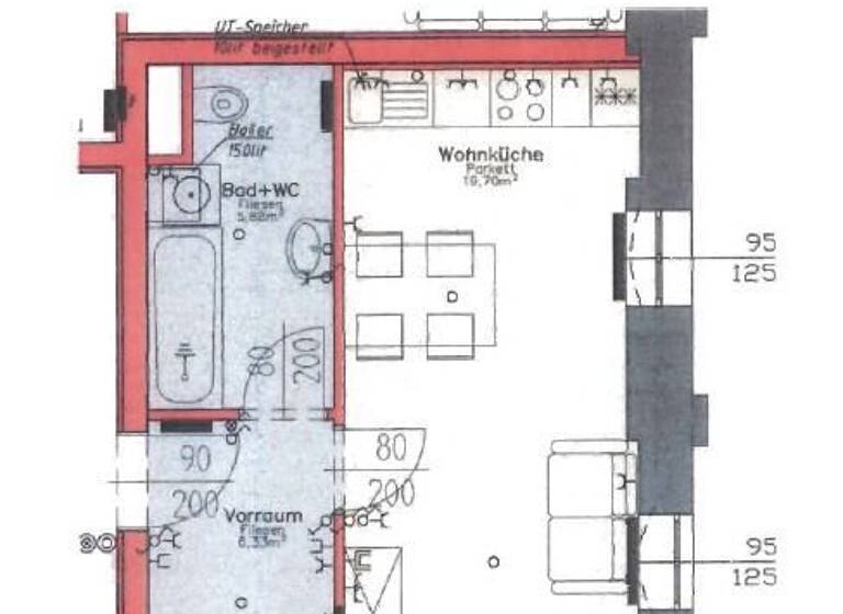 Wohnung zur Miete 772 € 3 Zimmer 65,6 m² 1. Geschoss Marktplatz 8 Aspach 5252
