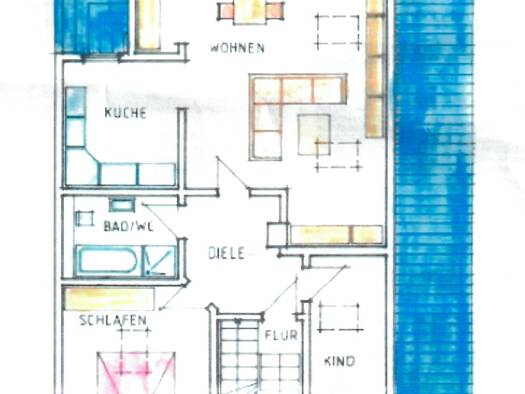 Wohnung zur Miete 455 € 3 Zimmer 70 m² 1. Geschoss frei ab sofort Sonneberg 96515