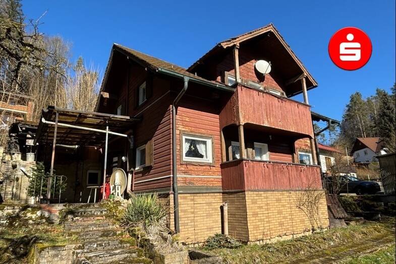 Einfamilienhaus zum Kauf 125.000 € 3 Zimmer 82 m² 1.383 m² Grundstück Högen Weigendorf 91249