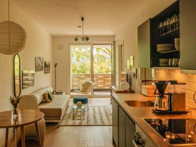 Wohnung zur Miete 1.800 € 2 Zimmer 43,1 m² 3. Geschoss frei ab 01.09.2025 Fromet-und Medelssohn-Platz 3 Kreuzberg Berlin 10969
