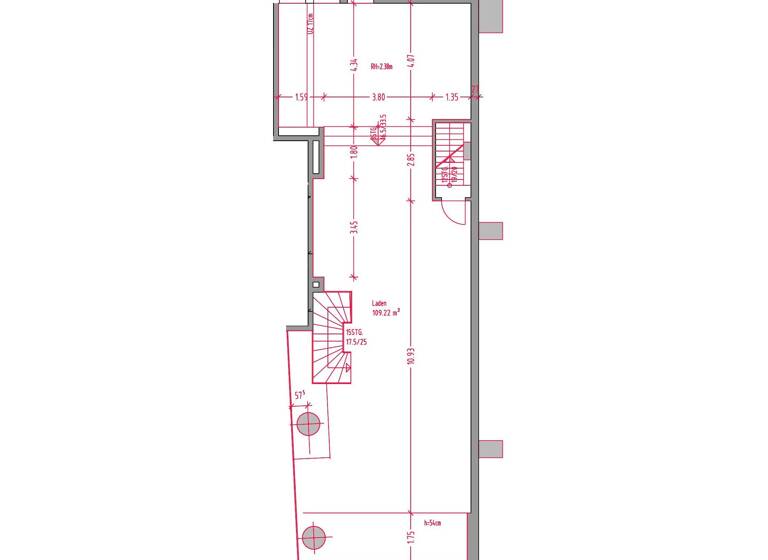 Verkaufsfläche zur Miete 2.990 € 109,2 m² Verkaufsfläche teilbar ab 230 m² Altstadt Bremen 28195