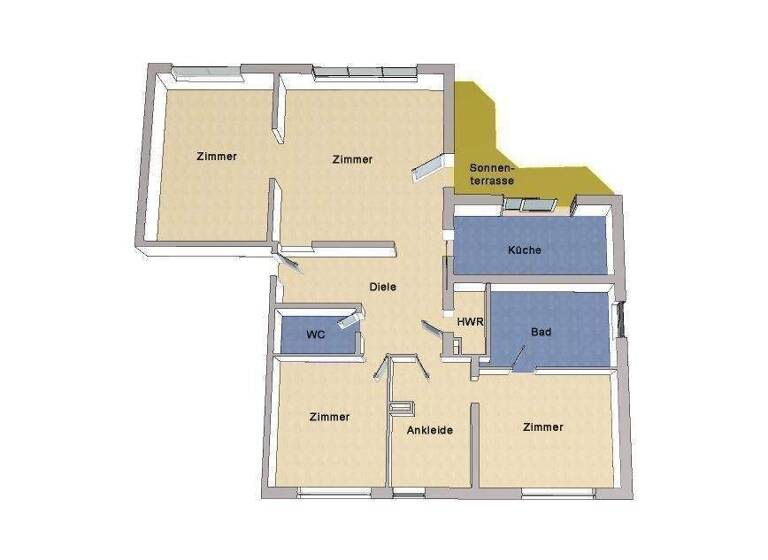 Wohnung zum Kauf 1.099.000 € 4 Zimmer 160 m² frei ab sofort Zehlendorf Berlin 14163