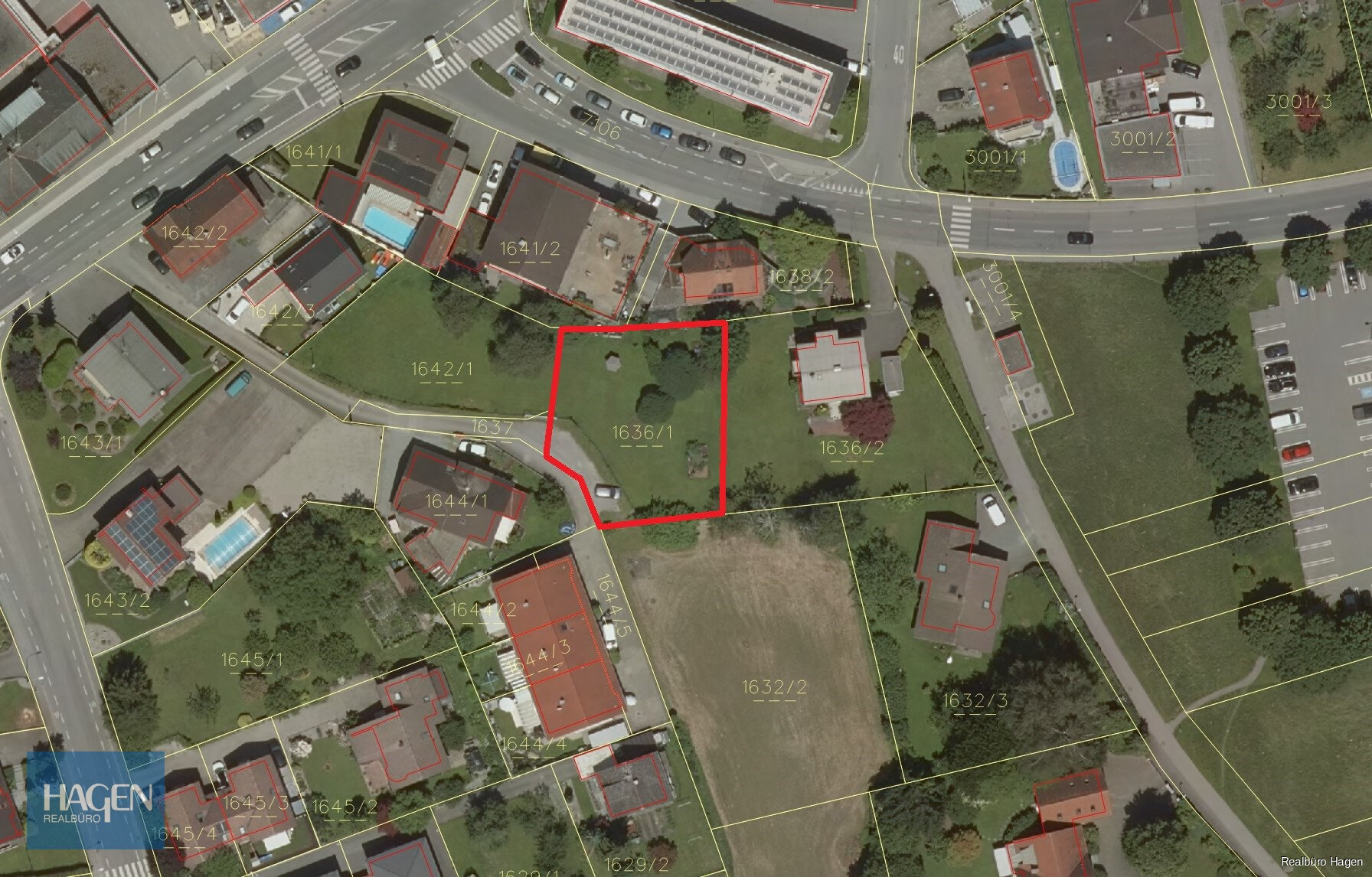 Grundstück zum Kauf 543.900 € 777 m²<br/>Grundstück Hagstraße 1636/1 Lustenau 6890