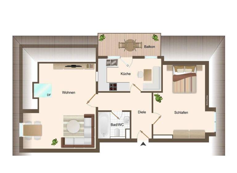 Wohnung zum Kauf 194.000 € 2 Zimmer 72 m² Kleinzschachwitz Dresden / Kleinzschachwitz 01259