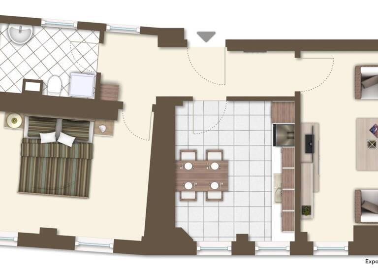 Wohnung zur Miete 429 € 2 Zimmer 78 m² Freiberg 09599