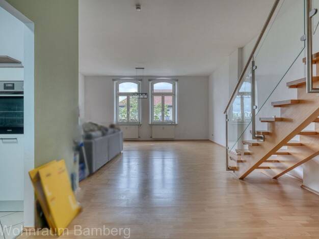 Wohnung zur Miete 1.250 € 3 Zimmer 105 m² 3. Geschoss Bamberg Bamberg 96052