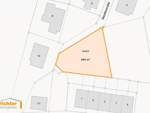 Grundstück zum Kauf 95.000 € 808 m² Grundstück Steidlestraße Sigmaringen Sigmaringen 72488