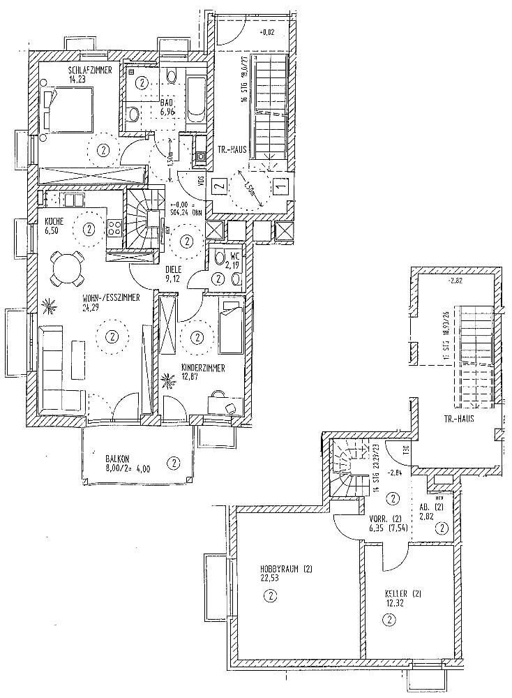 Wohnung zur Miete 1.850 € 3 Zimmer 120,5 m²<br/>Wohnfläche ab sofort<br/>Verfügbarkeit Donaustaufer Str. 6 Alt Moosach München 80993