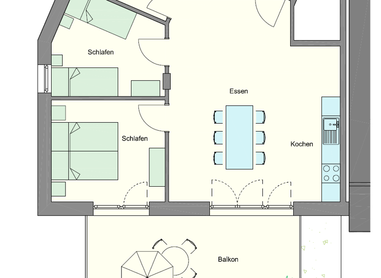 Wohnung zur Miete auf Zeit 1.400 € 3,5 Zimmer 67 m² frei ab 01.11.2026 Beuren Singen (Hohentwiel) 78224