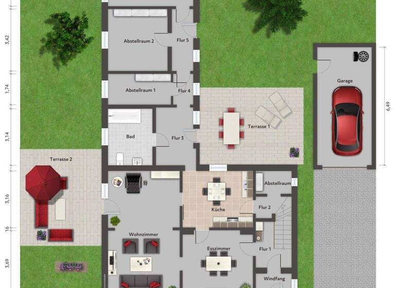 Einfamilienhaus zum Kauf provisionsfrei 585.000 € 4 Zimmer 141 m² 1.539 m² Grundstück Glinde 21509