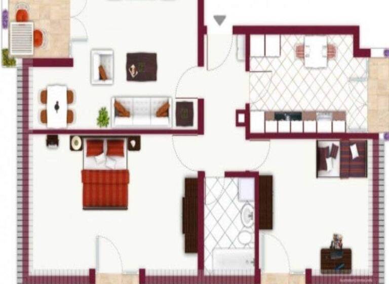 Wohnung zur Miete 1.745 € 3 Zimmer 90 m² 2. Geschoss frei ab sofort Feldtmannstraße 133b Weißensee Berlin 13088