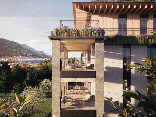 Terrassenwohnung zum Kauf 510.600 € 2 Zimmer 47,5 m² 2. Geschoss frei ab sofort Via Zette Salò 25087