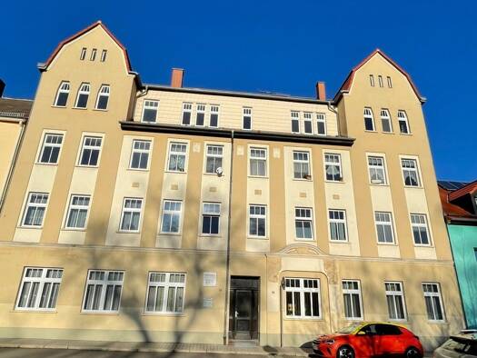 Wohnung zur Miete 449 € 3,5 Zimmer 91,5 m² Geschoss 3/4 frei ab sofort Posaer Straße 18 Zeitz Zeitz 06712
