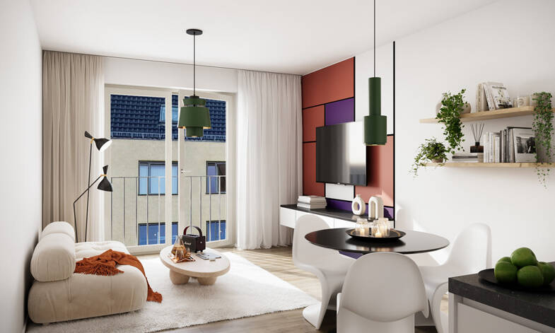 Wohnung zum Kauf provisionsfrei 359.900 € 2 Zimmer 54 m² 4. Geschoss Großkölnstr. 53-55 Markt Aachen 52062