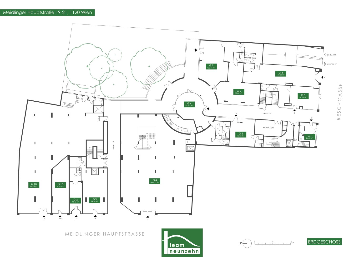 Laden zum Kauf 718.700 € 200 m²<br/>Verkaufsfläche Meidlinger Hauptstraße 19-21 Wien 1120