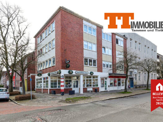Wohnung zur Miete 370 € 3 Zimmer 59 m² 3. Geschoss Innenstadt Wilhelmshaven-Innenstadt 26382