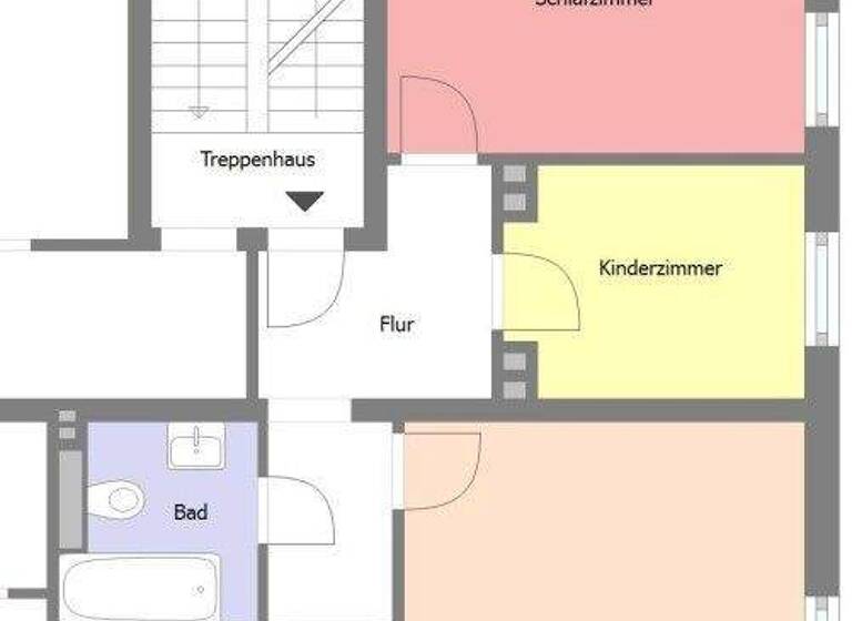 Wohnung zur Miete 385 € 3 Zimmer 69,3 m² 1. Geschoss frei ab 01.06.2026 Zittau 02763