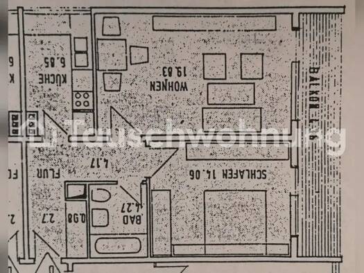 Wohnung zur Miete Tauschwohnung 1.108 € 2 Zimmer 60 m² 10. Geschoss Braunsfeld Köln 50933