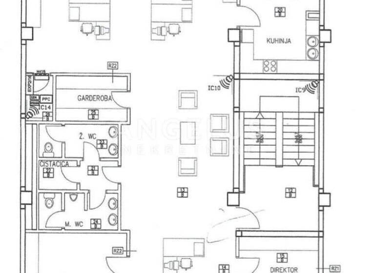 Büro zur Miete 4.523 € 5 Zimmer Zitnjak