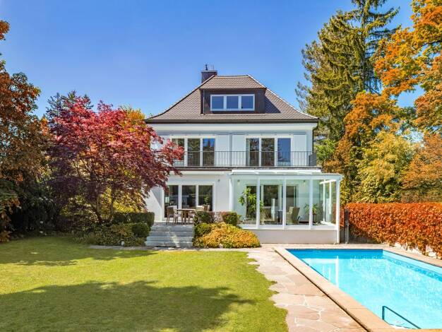 Villa zum Kauf 4.390.000 € 6 Zimmer 297 m² 1.663 m² Grundstück Gräfelfing Gräfelfing 82166