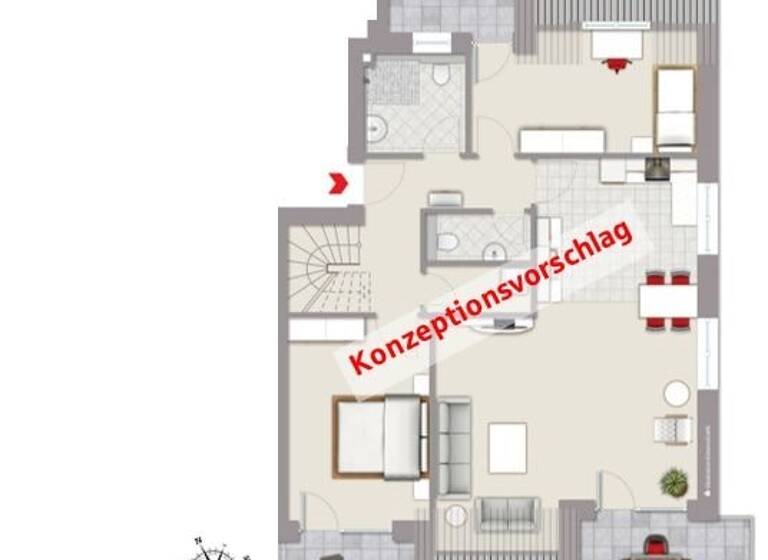 Wohnung zum Kauf 945.000 € 3 Zimmer 135 m²<br/>Wohnfläche 2.<br/>Geschoss Husum Husum 25813