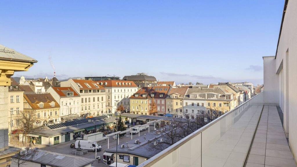 Penthouse zum Kauf - Erstbezug 1.200.000 € 4 Zimmer 127,2 m² 4. Geschoss Lichtenfelsgasse Innere Stadt Klagenfurt am Wörthersee 9020