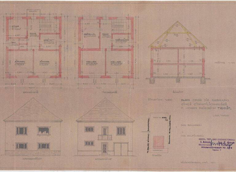 Einfamilienhaus zum Kauf 299.000 € 3,5 Zimmer 592 m² Grundstück Laa an der Thaya 2136
