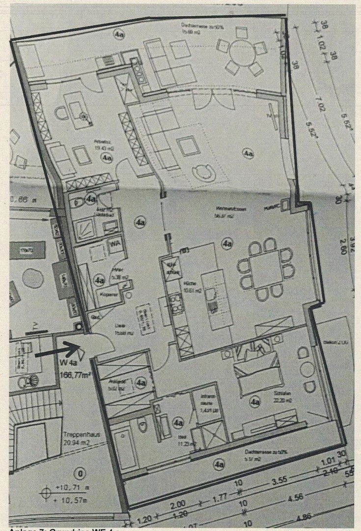 Penthouse zum Kauf provisionsfrei 850.000 € 3,5 Zimmer 177,1 m²<br/>Wohnfläche 3.<br/>Geschoss Wallgasse 6 Winzingen Neustadt an der Weinstraße 67433