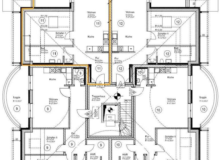 Penthouse zum Kauf 359.000 € 2 Zimmer 71 m² EG Oldenburger Str. 94 Südende I Rastede 26180