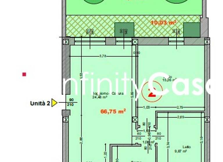 Wohnung zum Kauf 310.000 € 3 Zimmer 67 m² EG Loc. Campagna Affi 37010