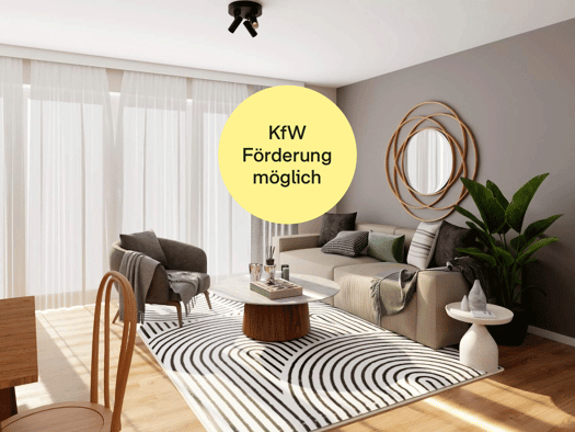 Wohnung zum Kauf - Neubau provisionsfrei 662.900 € 4 Zimmer 99,8 m² 3. Geschoss Amberweg/Fuchshofstraße Ost Ludwigsburg 71638