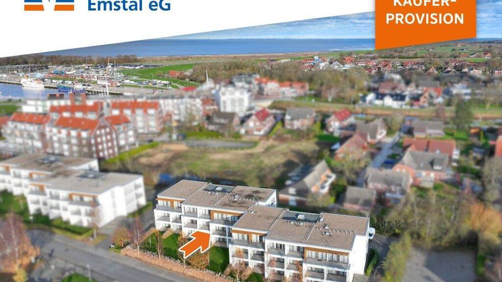 Wohnung zum Kauf provisionsfrei 3 Zimmer 56,6 m² frei ab 01.06.2026 Bensersiel Esens 26427