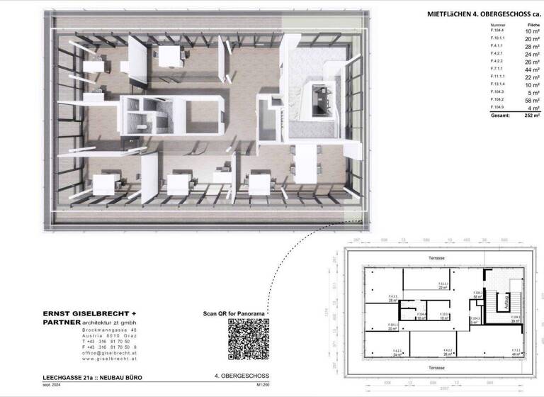 Büro zur Miete 4.032 € Leechgasse Geidorf Graz 8010
