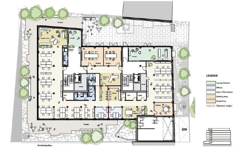 Bürofläche zur Miete provisionsfrei 2.142 m²<br/>Bürofläche ab 518 m²<br/>Teilbarkeit Echarding München 81673