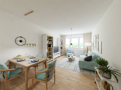 Wohnung zur Miete nur mit Wohnberechtigungsschein 290 € 1 Zimmer 38 m² 4. Geschoss Holunderweg 19 Wiesenhügel Erfurt 99097