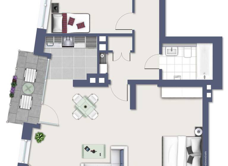 Wohnung zum Kauf 320.000 € 2 Zimmer 66 m² Sebald Nürnberg 90403