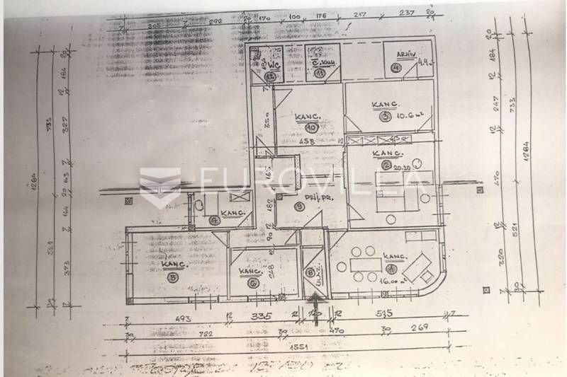 Büro-/Praxisfläche zum Kauf 294.000 € Seferova Maksimir 10153