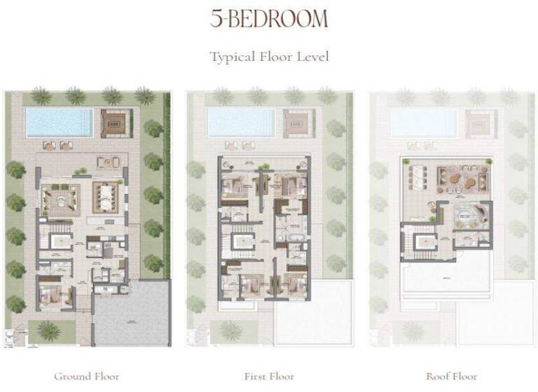 Villa zum Kauf - Erstbezug provisionsfrei 2.534.649 € 6 Zimmer 541,4 m² 657,3 m² Grundstück Dubai