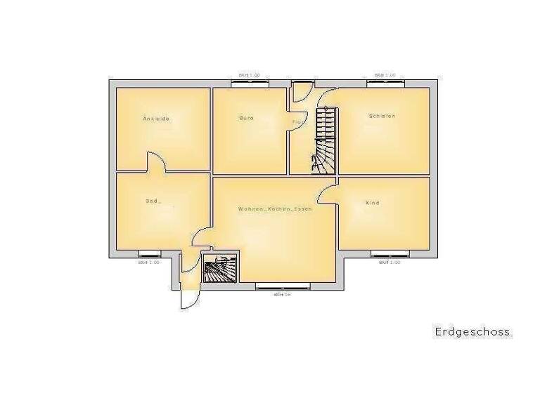 Einfamilienhaus zum Kauf 389.000 € 5 Zimmer 160 m² 3.830 m² Grundstück Lühmannsdorf 17495