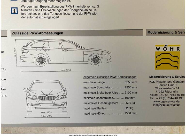 Duplex-Garage zur Miete provisionsfrei 36,51 € Obergiesing München 81539