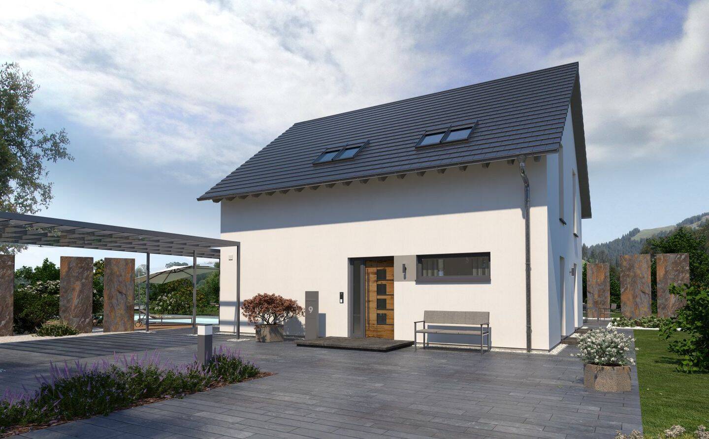 Einfamilienhaus zum Kauf - Ansicht 2
