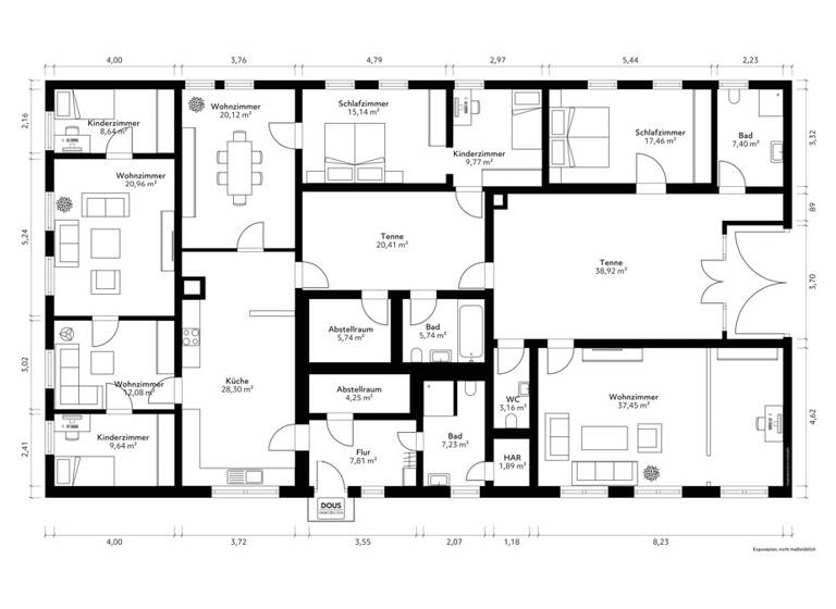 Bauernhaus zum Kauf 420.000 € 12 Zimmer 282 m² 7.345 m² Grundstück Penkefitz Dannenberg (Elbe) 29451