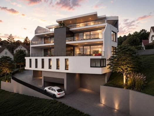 Wohnung zum Kauf - Neubau provisionsfrei 1.599.000 € 5 Zimmer 161,6 m² Geschoss EG/3 frei ab 10.09.2027 Nußdorfer Straße 7 Überlingen Überlingen 88662
