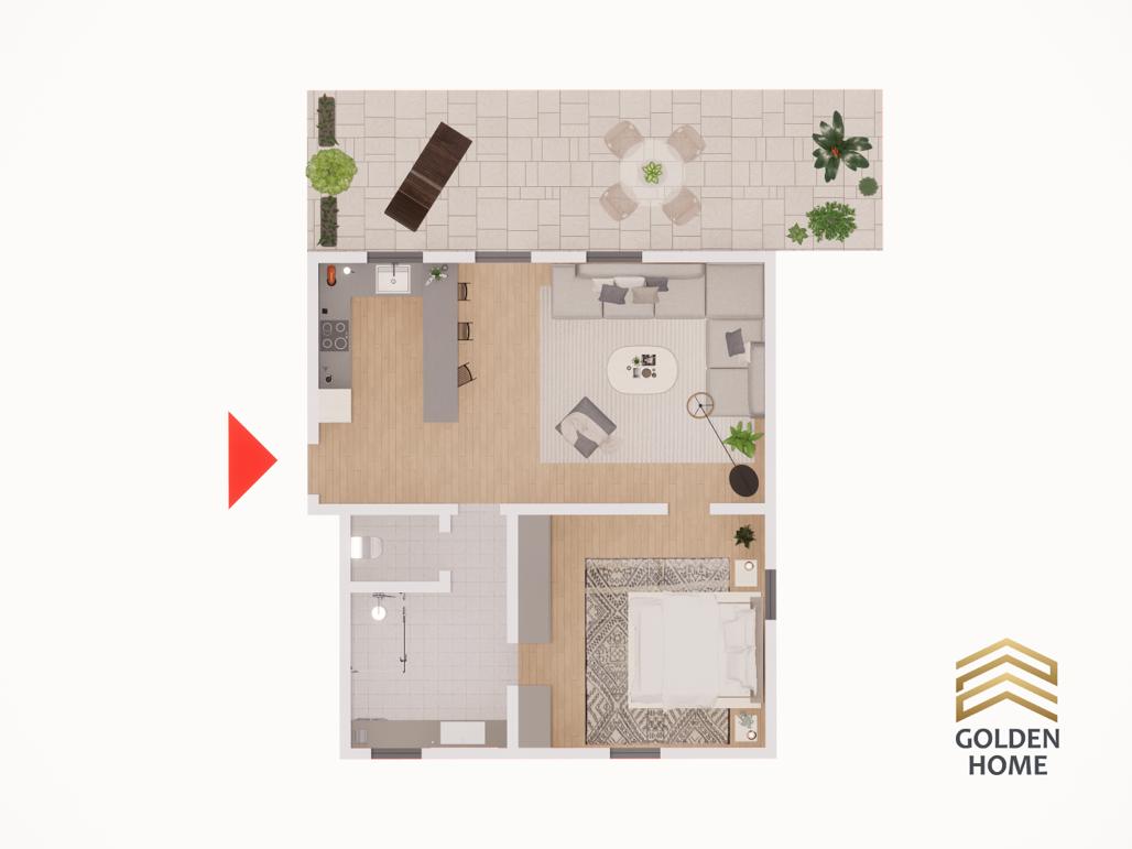 Wohnung zum Kauf 199.000 € 2 Zimmer 67 m²<br/>Wohnfläche Heimsheim 71296