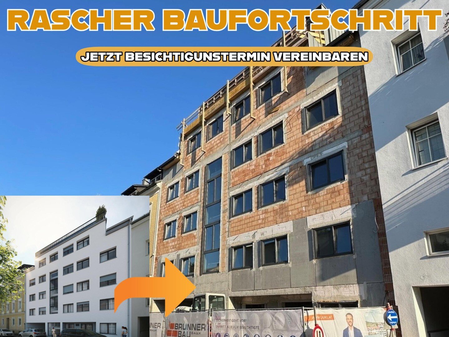 Wohnung zum Kauf provisionsfrei 480.900 € 3 Zimmer 76,7 m²<br/>Wohnfläche 1.<br/>Geschoss Pöstlingberg Linz 4040