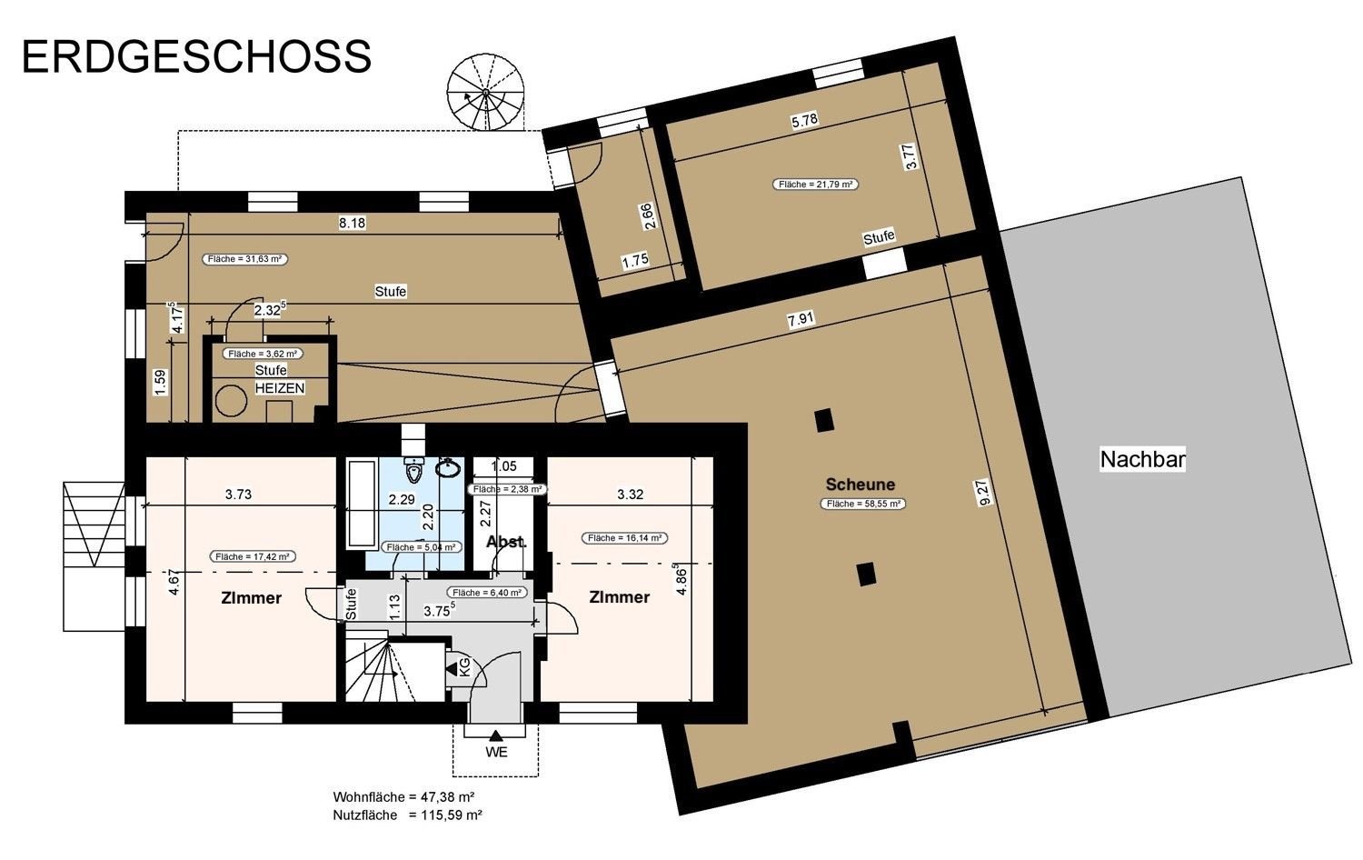 Einfamilienhaus zum Kauf 315.000 € 5 Zimmer 179 m²<br/>Wohnfläche 767 m²<br/>Grundstück Guckheim 56459