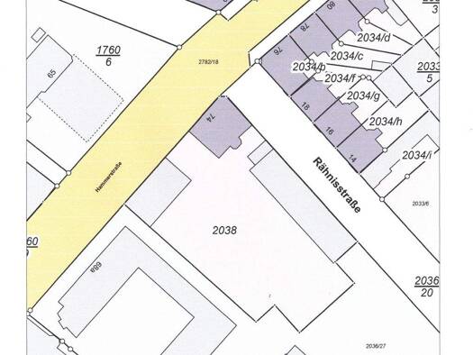 Gewerbepark zum Kauf provisionsfrei 2.225.000 € 2.970 m² Grundstück Hammerstraße 74 Hammervorstadt Plauen 08523